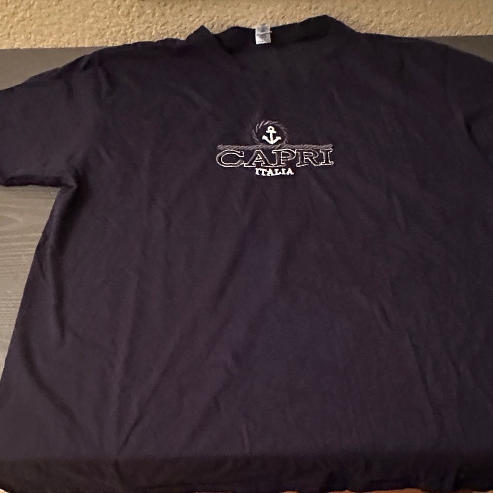 Black T-Shirt from the island of Capri (Italy)